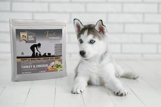 Give your pup the best start in life.

MfM has your puppy covered with wholesome grain and gluten free varieties.